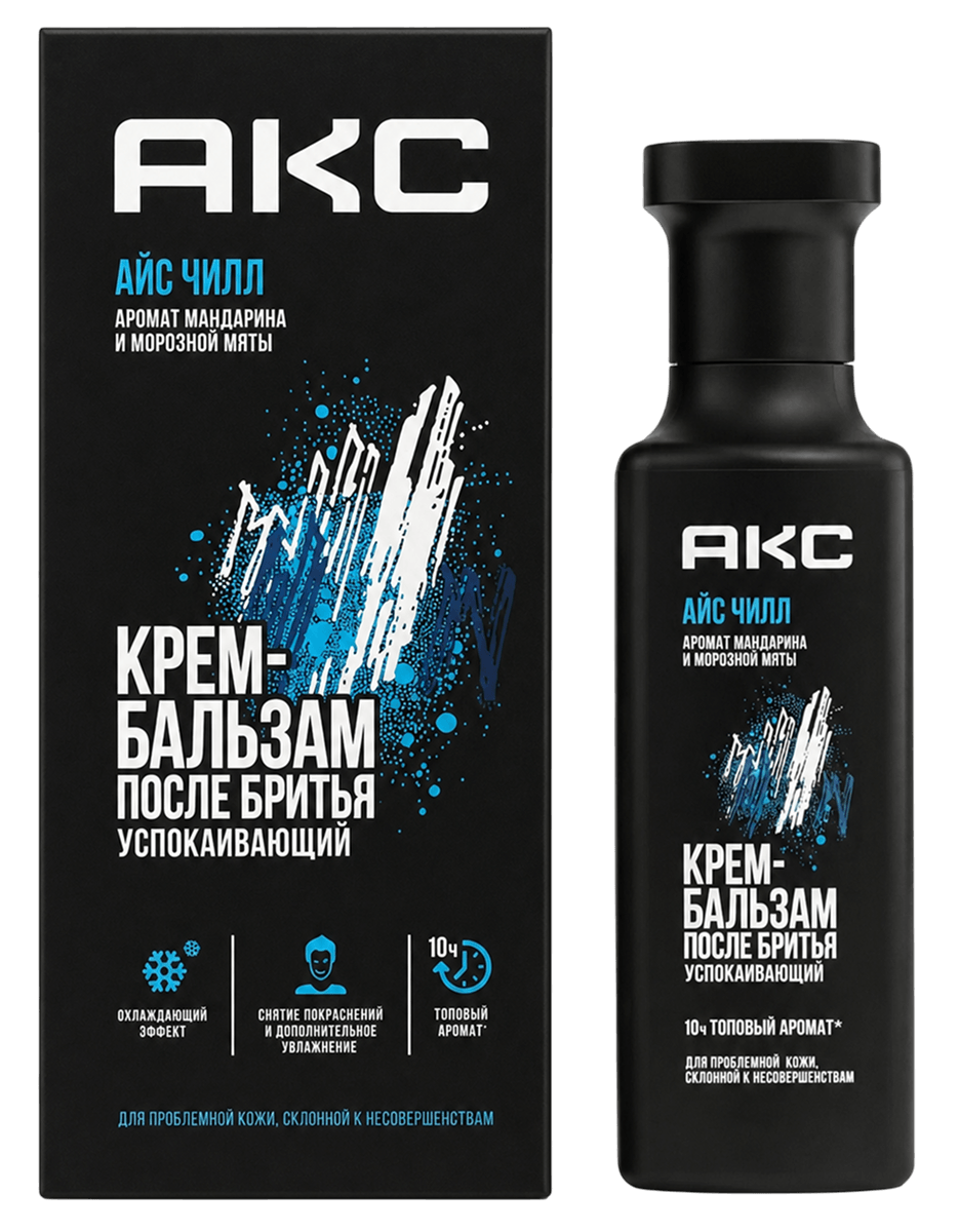 Крем-бальзам после бритья Акс (Axe) Айс Чилл 140 мл