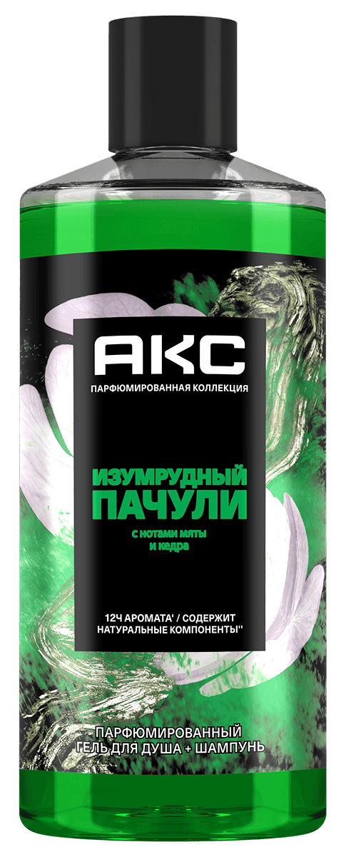 Гель для душа Акс (Axe) Изумрудный пачули 400 мл